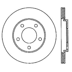 StopTech Power Slot 05-10 Mustang V6/4.0L / GT V8-4.6L Rear Right Slotted Rotor