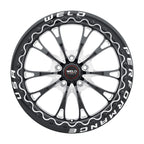 Weld S908 18X10 Belmont Drag Beadlock 5X115 ET30 BS6.70 Gloss Black MIL Dia 78.1 (view 2)