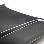 Anderson Composites 15-18 Dodge Charger Type DM (Demon Style) Carbon Fiber Hood (view 4)