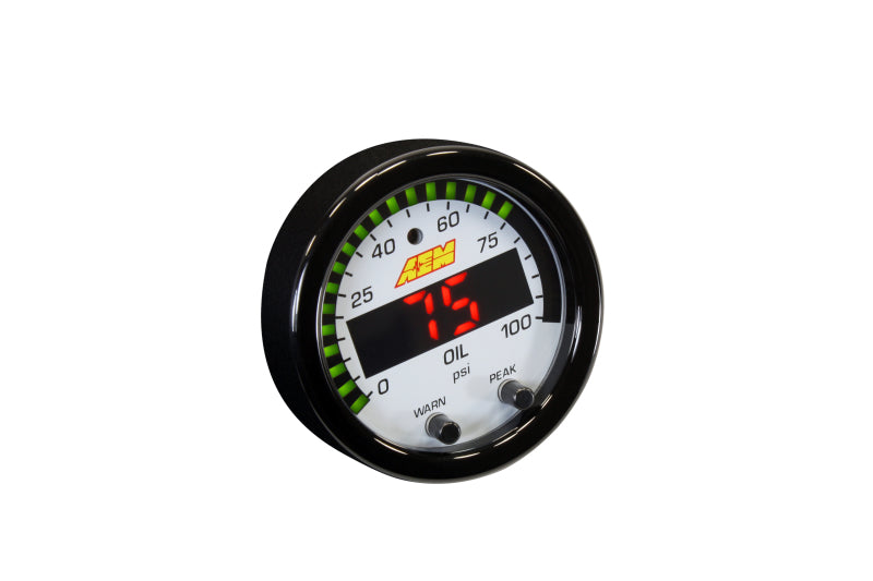 AEM X-Series Pressure 0-100psi Gauge Kit (view 5)
