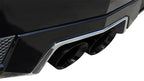 Corsa 11-13 Cadillac CTS Coupe V 6.2L V8 Black Sport Axle-Back Exhaust (view 2)