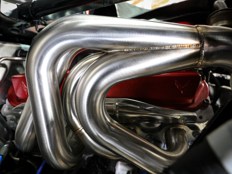 aFe Twisted 304SS Header 2020 Chevy Corvette (C8) 6.2L V8 (view 3)