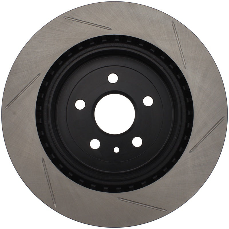 StopTech Power Slot 10 Camaro SS 8cyl Rear Right Slotted Rotor (view 4)