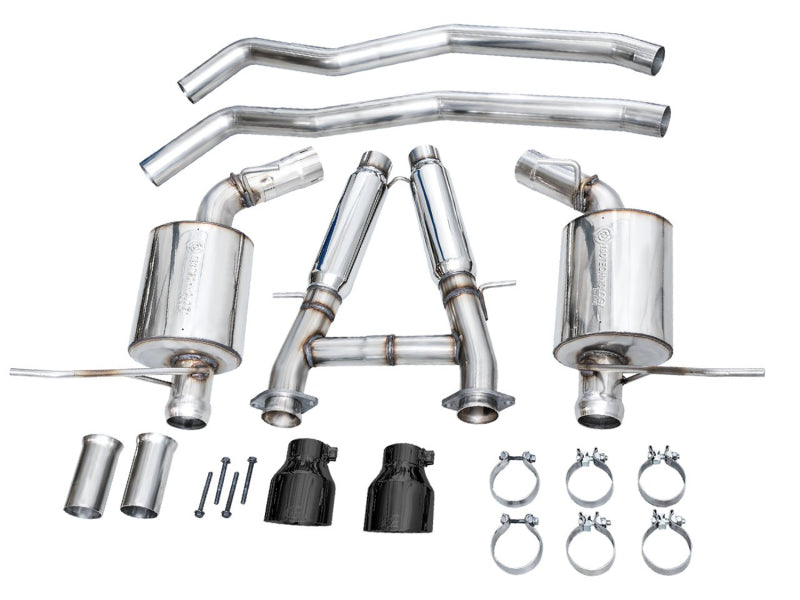 AWE Tuning 18-23 Dodge Durango SRT & Hellcat Touring Edition Exhaust - Diamond Black Tips (view 12)