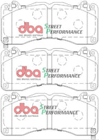 DBA 15-18 Ford Mustang GT w/ Performance Package SP500 Front Brake Pads (view 3)