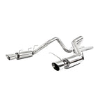 MBRP 11-12 Ford Shelby GT 500 T304 3in Cat Back Dual Split Rear Race Version 4.5in Tips (view 2)