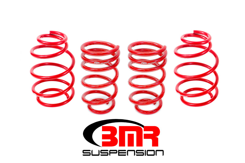 BMR 10-15 5th Gen Camaro V8 Lowering Spring Kit (Set Of 4) - Red Main image