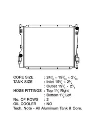 CSF 05-14 Ford Mustang Radiator