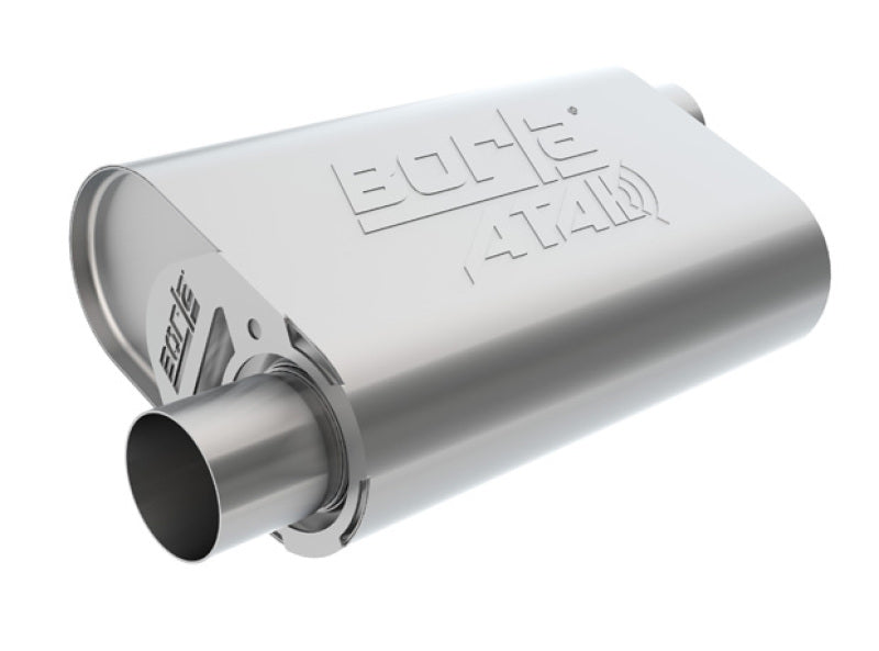 Borla CrateMuffler LS3 ATAK 2.5in Offset/Offset 14inx4.35inx9in Muffler Main image