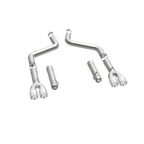 MagnaFlow Axle-Back, SS, 3in, Quad Split Rear 3.5 Tips 2015 Dodge Challenger incl SRT Hellcat (view 23)