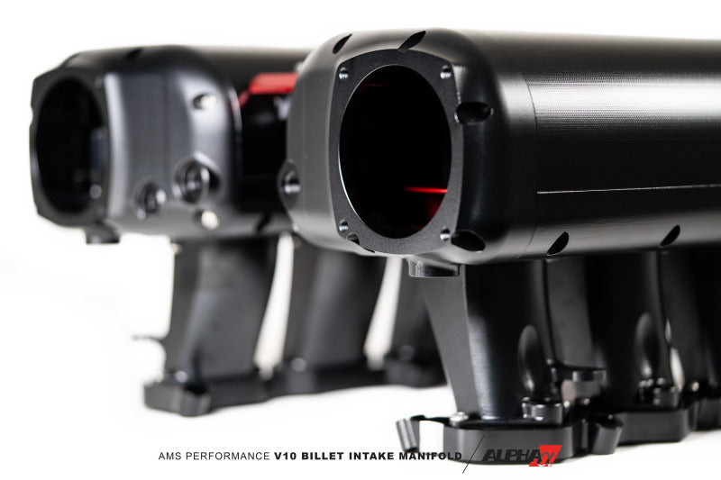 AMS Performance V10 Audi R8 / Lamborghini Huracan / Performance Billet Intake Manifold - CLR Anodize (view 12)