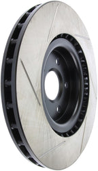 StopTech Power Slot 10 Camaro SS 8cyl / 09 Pontiac G8 GXP Front Left Slotted Rotor (view 2)