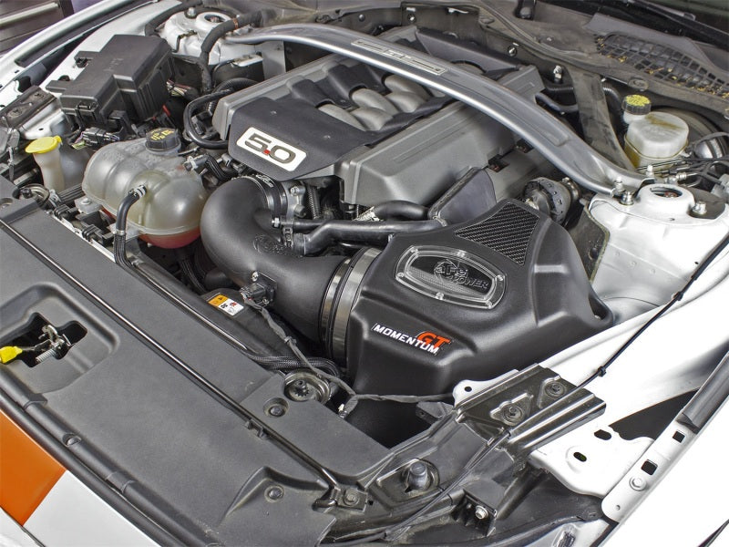 aFe Momentum GT Pro Dry S Intake System 2015 Ford Mustang GT V8-5.0L (view 2)