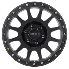 Method MR305 NV 20x10 -18mm Offset 6x5.5 108mm CB Matte Black Wheel