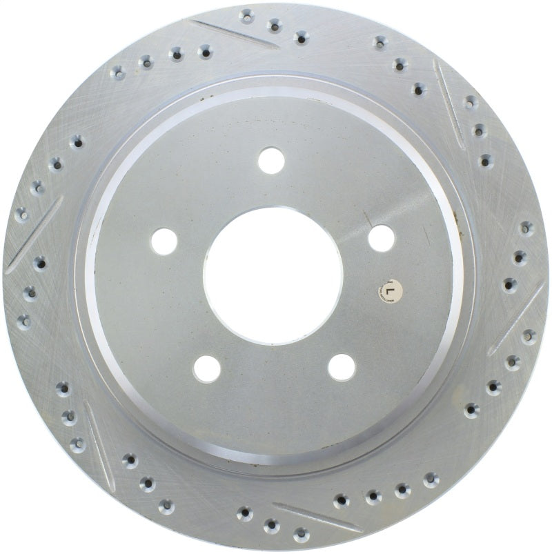 StopTech Select Sport Drilled & Slotted Rotor - Front Right Main image