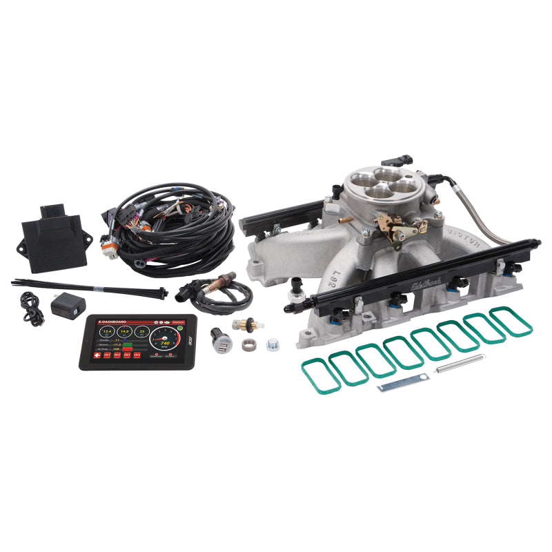 Edelbrock Pro Flo 4 EFI System Seq Port LS Gen III/IV Victor Jr Rect Port 550 HP Max 35lb/hr (view 3)