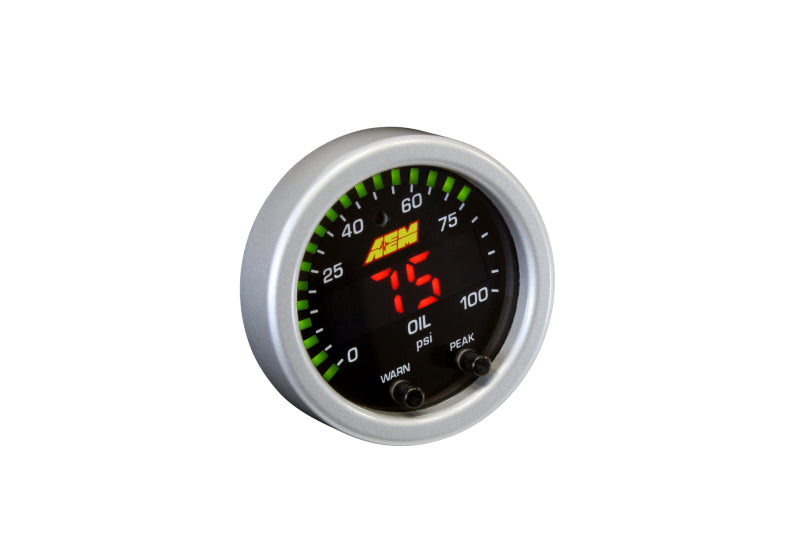 AEM X-Series Pressure 0-100psi Gauge Kit (view 8)