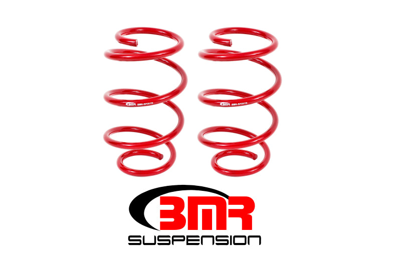 BMR 15-17 S550 Mustang Front Performance Version Lowering Springs - Red Main image
