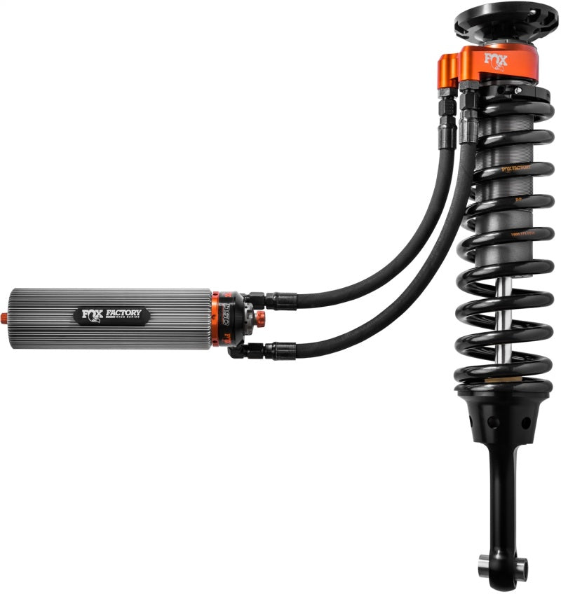 Fox Ford Raptor 3.0 Factory Series 7.9in Int. Bypass Remote Res. Front Coilover Set DSC Adj. - Blk Main image