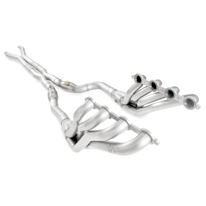 Stainless Works 2009-15 Cadillac CTS-V Headers 2in Primaries High-Flow Cats 3in Leads X-Pipe Factory Main image