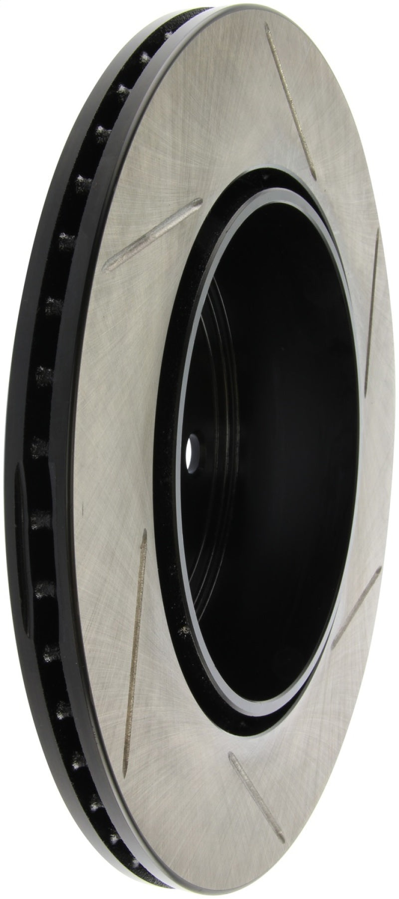 StopTech Power Slot 05 Chrysler 300C 5.7L V8 w/ Vented Rear Disc Rear Right SportStop Slotted Rotor Main image