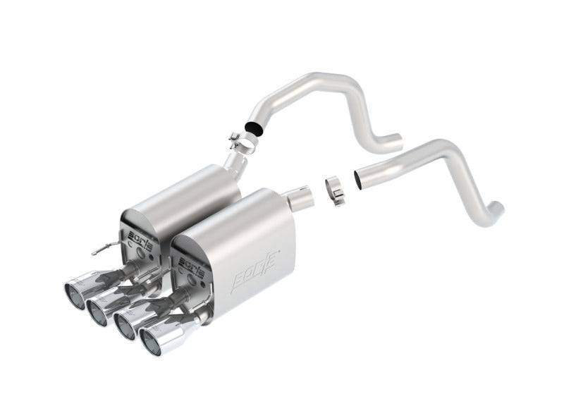 Borla 05-08 Corvette Coupe/Conv 6.0L/6.2L 8cyl AT/MT 6spd S-Type II SS Exhaust (rear section only) Main image