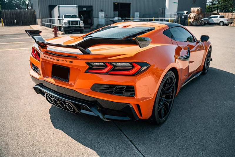 Corsa 2023 Chevrolet Corvette C8 Z06 3in Valved Cat-Back Exhaust Muffler Delete Track System w/o Tip (view 3)