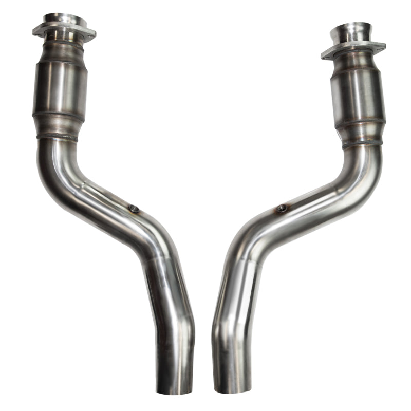 Kooks 06-10 Dodge Charger SRT8 3in In x 3in Out GREEN Cat SS Conn. Pipes (view 4)