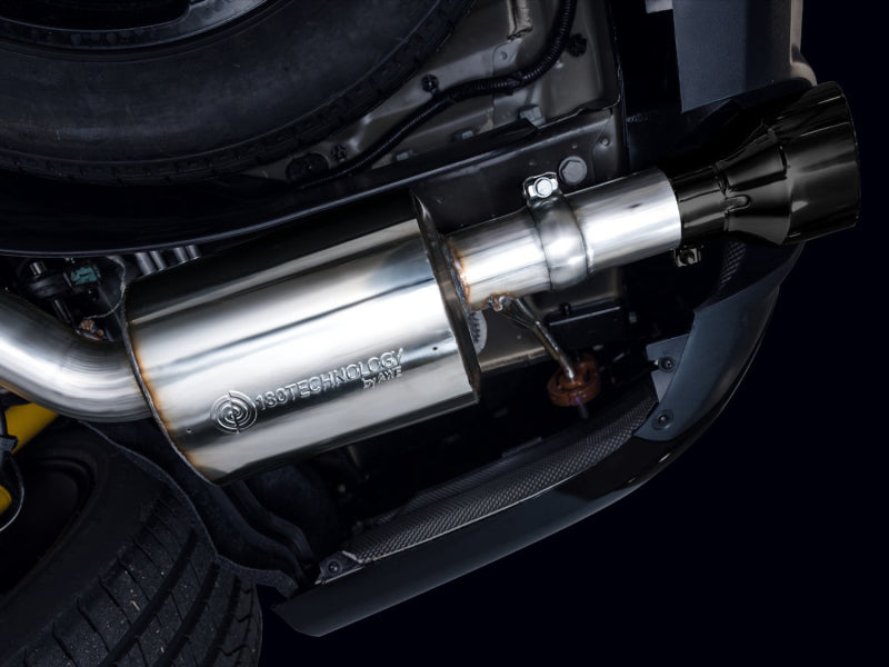 AWE Tuning 18-23 Dodge Durango SRT & Hellcat Touring Edition Exhaust - Diamond Black Tips (view 3)