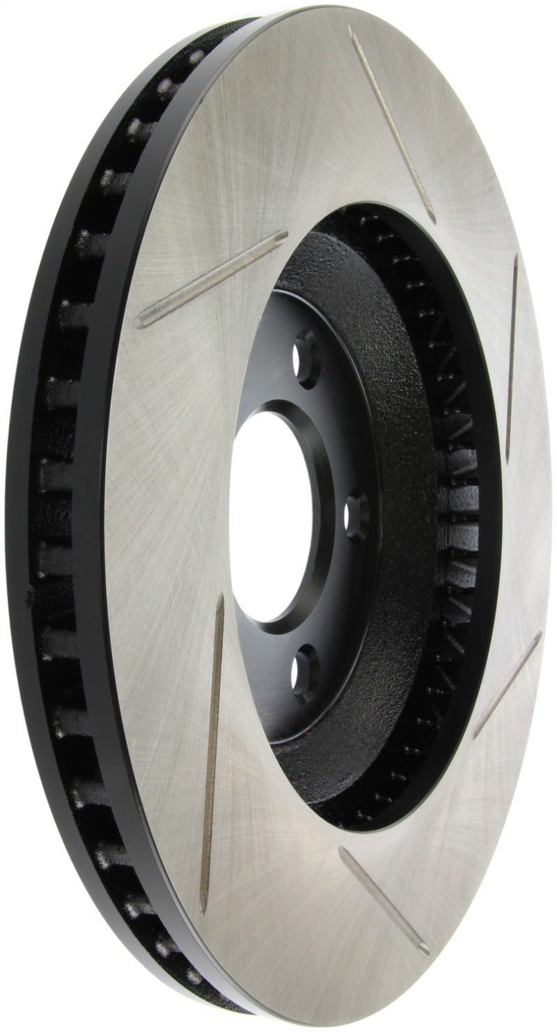 StopTech Power Slot 05-10 Mustang GT V8-4.6L Front Right Slotted Rotor Main image