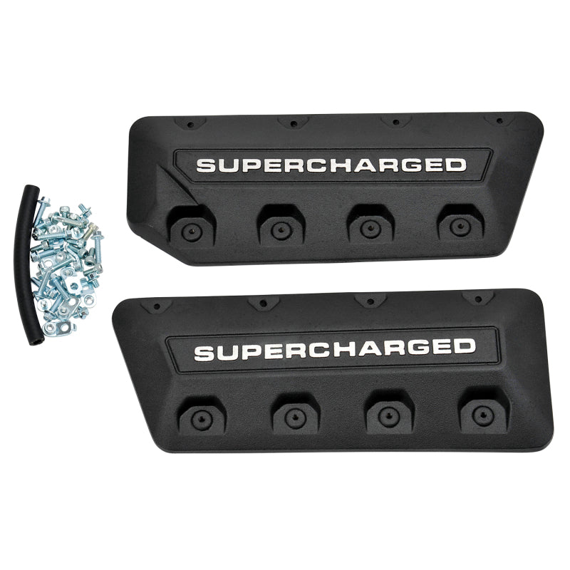 Edelbrock Coil Cover Kit 2018-19 Ford Mustang 5.0L GT w/ Edelbrock R2650 Supercharger (view 2)