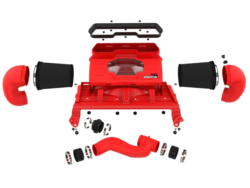 aFe 21-23 Dodge RAM 1500 TRX V8-6.2L Momentum GT Intake- Red (view 4)