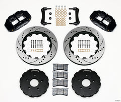 Wilwood Narrow Superlite 6R Front Hat Kit 14.00in Drilled 2005-up Corvette C6