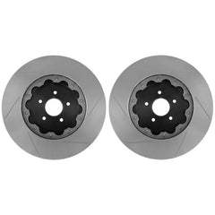 StopTech 14-18 Chevrolet Corvette AeroRotor Slotted Front Rotor Pair
