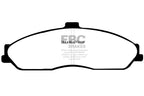EBC 03-04 Cadillac XLR 4.6 Redstuff Front Brake Pads (view 3)