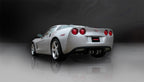 Corsa 09-13 Chevrolet Corvette C6 6.2L V8 Polished Sport Axle-Back Exhaust (view 3)