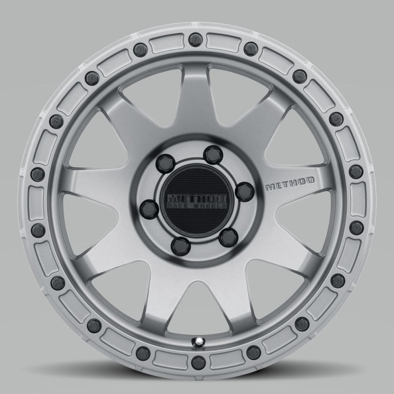 Method MR317 18x9 +18mm Offset 6x135 87mm CB Matte Titanium Wheel (view 2)