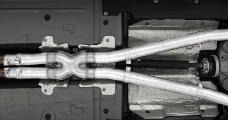 MBRP 15-Up Challenger 5.7 / 17-Up 6.2L/6.4L 3in Race Series Cat-Back w/ Quad Tips T304 Exhaust (view 8)