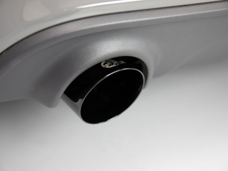 aFe MACH Force-XP 4-1/2in Black OE Replacement Exhaust Tips - 15-19 Dodge Charger/Hellcat (view 3)