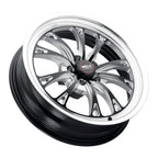 Weld Belmont Drag 18x5 / 5x120 BP / ET-23 BS2.1 Gloss Black MIL DIA 78.1 (view 2)