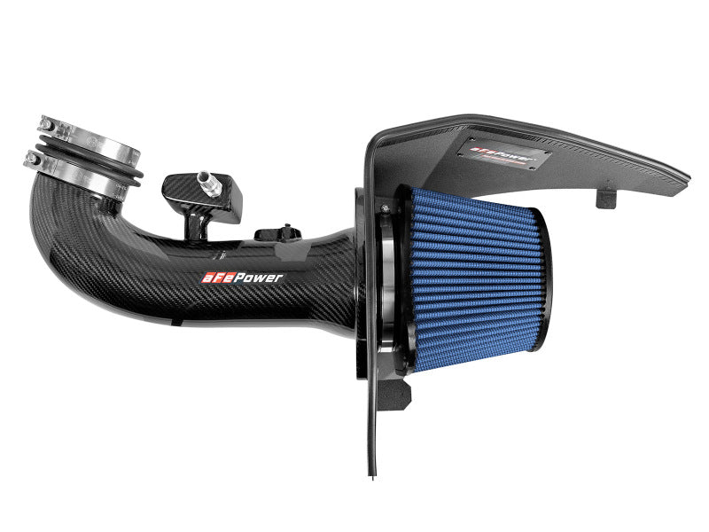aFe Track Series Carbon Fiber Pro 5R AIS - 16-19 Chevrolet Camaro SS V8-6.2L (view 5)
