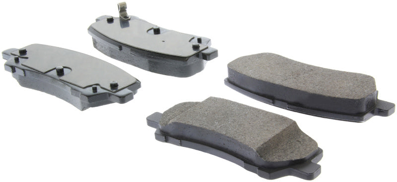 StopTech Performance 15-18 Ford Mustang Rear Brake Pads Main image