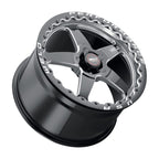 Weld S904 17x10 Ventura Beadlock 5x115 ET00 BS5.50 Gloss BLK MIL DIA 78.1 (view 3)