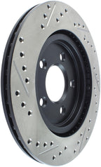 StopTech 05-10 Ford Mustang Slotted & Drilled Left Rear Rotor (view 10)