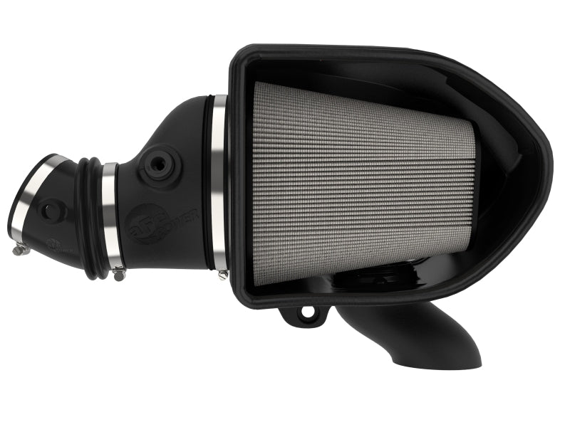 aFe 19-23 Dodge Challenger Hellcat V8-6.2L Magnum FORCE Stage2 Cold Air Intake System w/Pro DRY S (view 7)