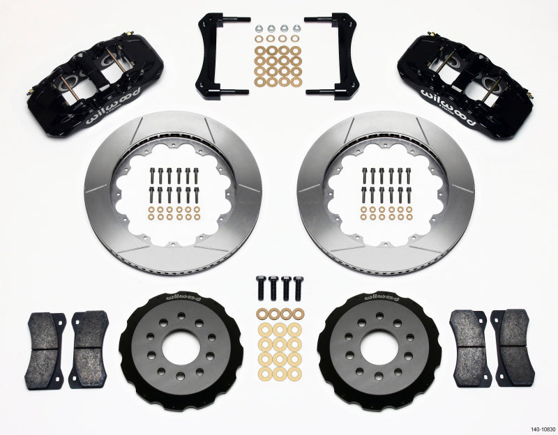 Wilwood AERO6 Front Hat Kit 14.00 2005-2014 Mustang Main image