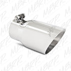 MBRP 05-09 Ford Shelby GT500 / GT Dual Split Rear Race Version, T409 4in Tips Exhaust System (view 9)