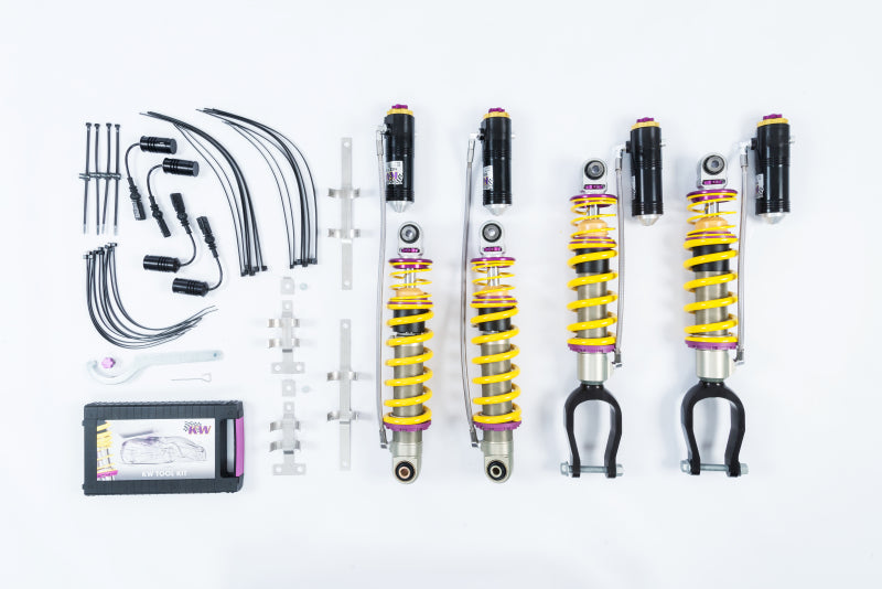 KW Coilover Kit V4 Bundle Audi R8 (4S) Coupe/Spyder w/ Magnetic Ride (view 2)