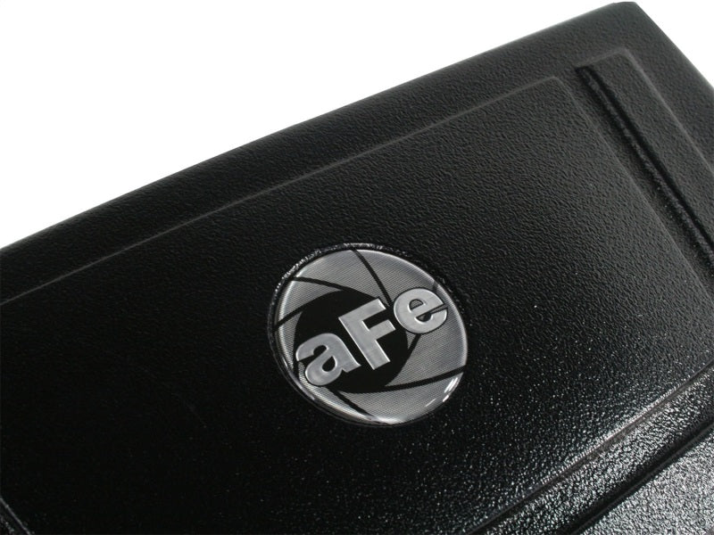 aFe MagnumFORCE Intake System Cover, Black, 2015 Ford F-150 Ecoboost V6 2.7L/3.5L (tt) (view 3)