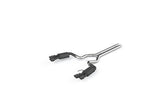 MBRP 18-19 Ford Mustang GT 5.0 3in Dual Split Rear Cat Back w/ Quad 4in Dual Wall Tips- Black Coated (view 2)